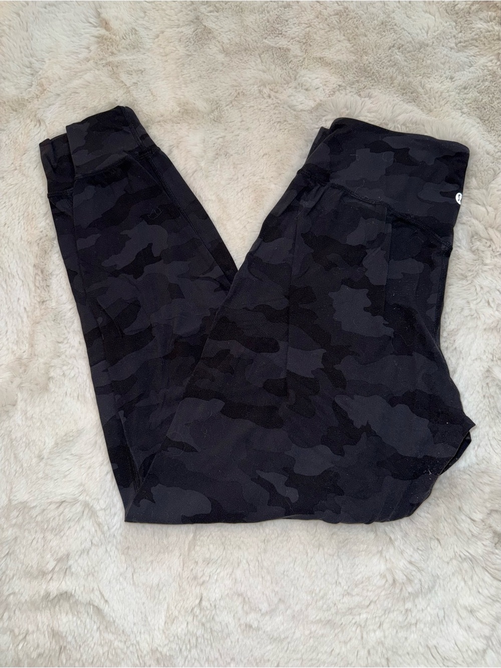 lululemon athletica Black Camo High-Rise Leggings